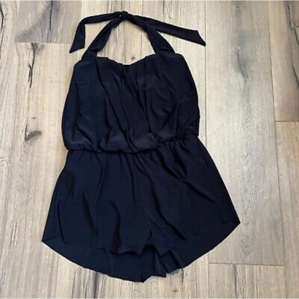 Magicsuit Size 8 BLACK Romper Swimsuit